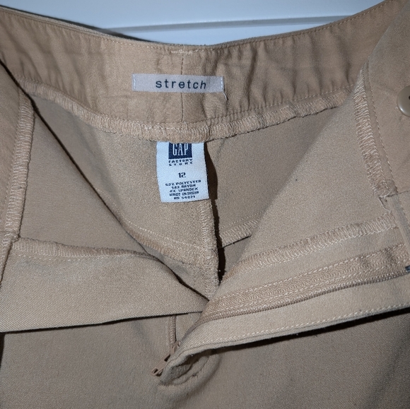 Gap women's khaki pencil skirt - Picture 4 of 4